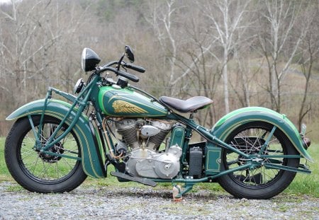 1937 Indian Chief - motorcycle, indian, chief, bike, cycle, 1937, 37, vintage, old, classic, motor, antique