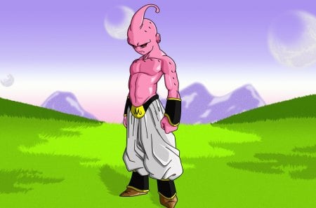 Download All smiles with Buu! Wallpaper | Wallpapers.com