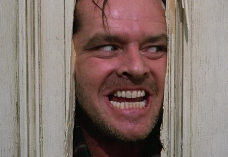 Jack Nicholson-The Shinning - entertainment, movies, people, photography