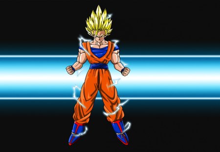 dragon ball z goku super saiyan 2 wallpaper