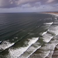 Clouds and Ocean Waves