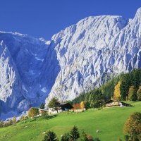 stuning scenery in austrian alps