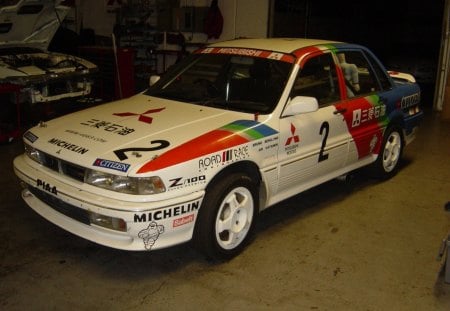 Mitsubishi Gallant VR4 - endurance, rally, thrill, offroad