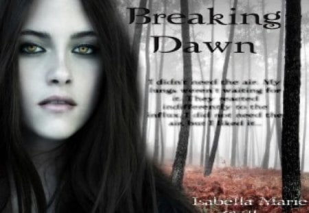 Bella, as an imortal from breaking dawn. - powerful, bella cullen, lovely, fierce