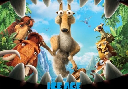 Ice age 3 - ice, sid, movie, age, hollywood, mamoth, abinandan