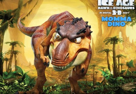 Iceage3 - 3, iceage, momma dino, movie, hollywood