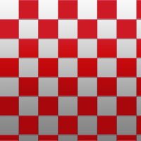 Checkered Pattern - Red