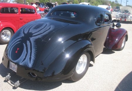 Blackwidow - blackwidow, car, widow, hotrod