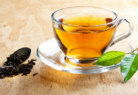 * Just a cup of tea * - good morning, tasty, mint, tea, leaves, tea time, cup