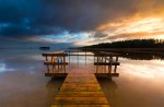 Sunset pier