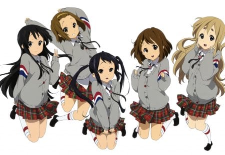 UK obsession! - k-on, mio, ritsu, yui, azusa, mugi