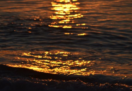 sunrise - water, sunrise, sea, sun