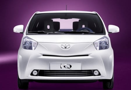 TOYOTA - iq, car, toyota, silver