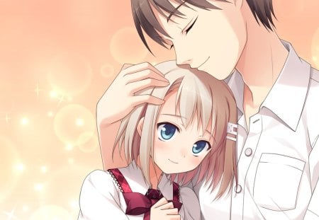 Anime - short hair, anime, visual novel, game cg