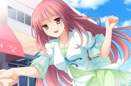 Anime - anime, game cg, short hair, visual novel