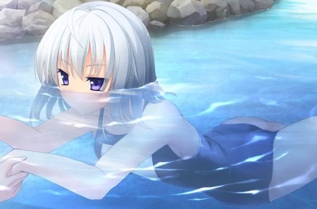 Anime - anime, game cg, short hair, visual novel