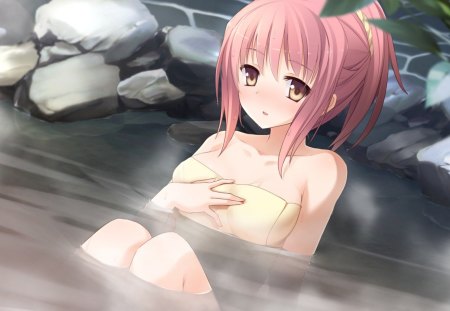 Anime - game cg, anime, visual novel, short hair