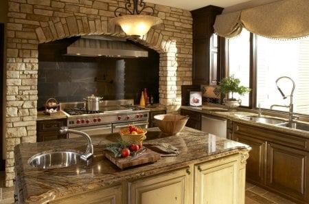 *** Trendy Kitchen *** - trendy, houses, kitchen, architrcture