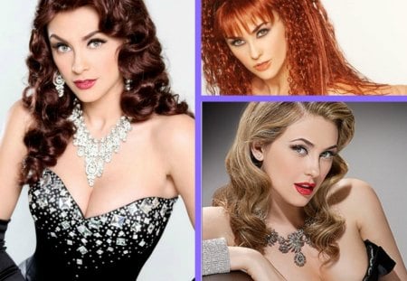 Aracely Arambula  - collage, singer, girl, blonde, aracely arambula, beauty, hair, actress, lips, red, woman, model, jewelry, sexy