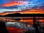 Sunset pier