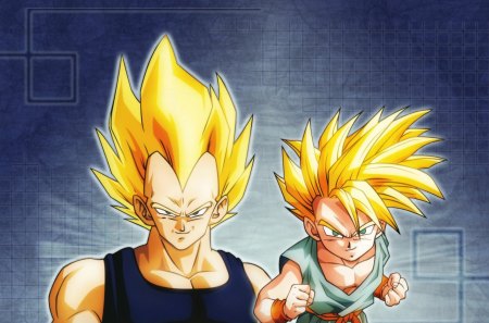 Vegeta & Trunks - vegeta, z, dragon, ball, trunks