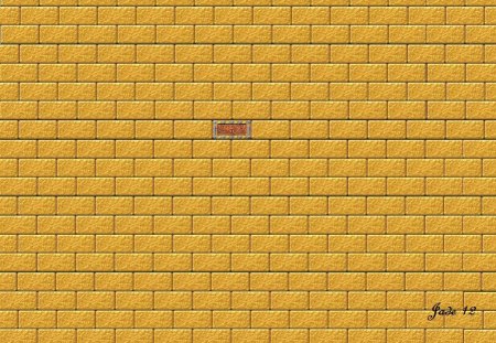 wall - 22657, gold, bricks, wall