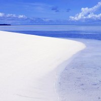 Pure White Sandy Beach