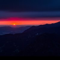 Amazing Mountain Sunset