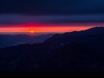 Amazing Mountain Sunset