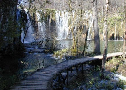 Plitvice Lakes - lake, natiomal park, croatia, mature