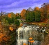 Autumn Waterfall