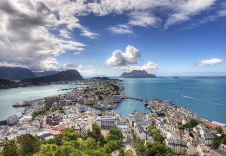 Alesund - Norway - scandinavia, norway, europe, alesund