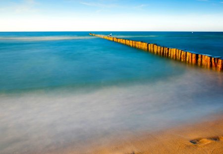 SEA VIEW - sky, landscape, support, sea, nature