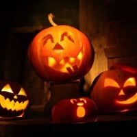 Funny Pumpkin Lights