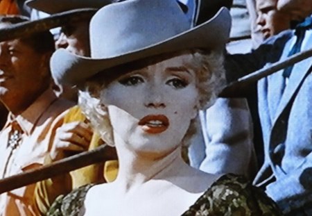 Cowgirl Up, Miss Marilyn Monroe!