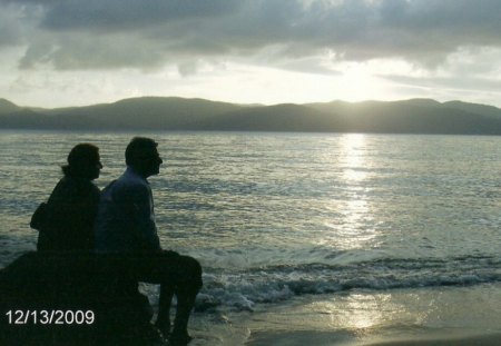 Beautiful sunset point at Havelock Island (India) - perfect nature, paradise regained, soulful beauty, sun-n-sand