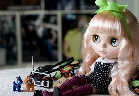 wait ... - doll, cute, very happy, toys mine