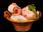 *** Child In Basket ***