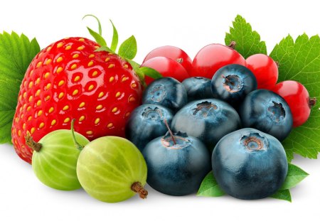 Berries - strawberry, berry, berries, blueberries, fruit