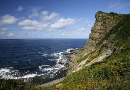 ~Peaceful Landscape~ - shakotan, japan, ocean, beach