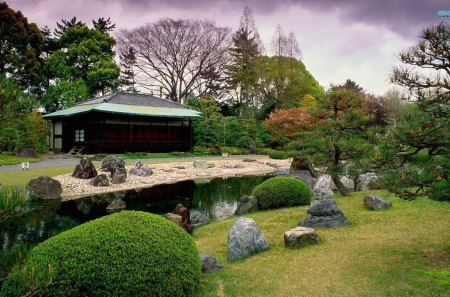 The Seiryuen Garden of Nijo Castle - beautiful, garden, peaceful, landscape