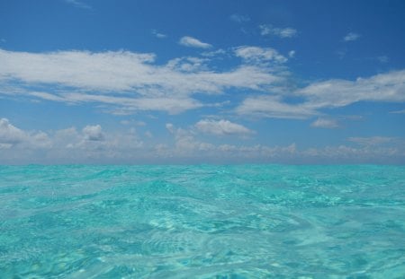 Cielo - cielo, water, ocean, cozumel