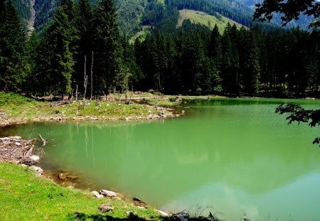 SCHWARZEN-SEE  AUSTRIA - see, lakes, water, sea