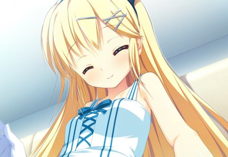 Anime - anime, game cg, long hair, cute