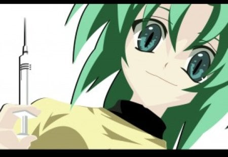 Sonozaki Mion - girl, sonozaki mion, blood, darkness, higurashi no naku koro ni, houjou satoko, furude rika, maebara keiichi, ryuguu rena, anime, sonozaki shion