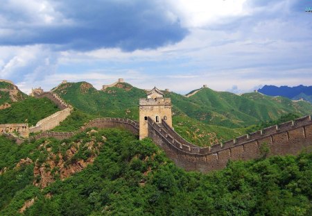 The Great Wall of China - famous, china, ancient, wall