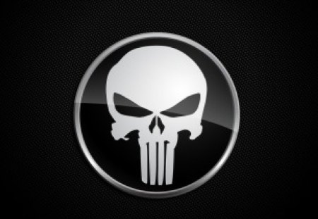 Punisher - punisher, dark, black, skull