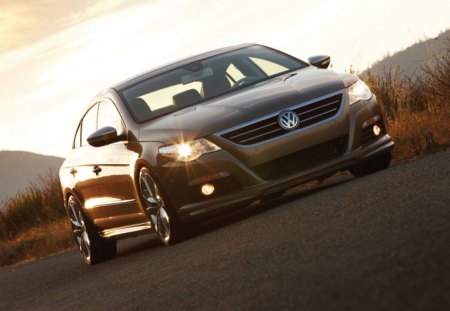 Volkswagen Passat CC Gold Coast Edition - passat, cars, german car, gold, german, coupe, super cool, volkswagen