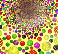 A lot of colorful balls