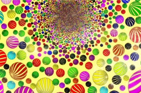 A lot of colorful balls - rainbow, balls, colorful, a lot